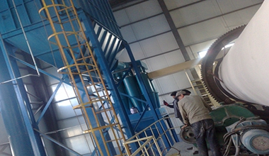 寧夏科峻建材有限公司，脫硫石膏粉生產(chǎn)線